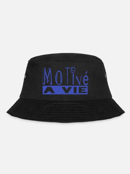 Motivated for life - Bucket Hat - black
