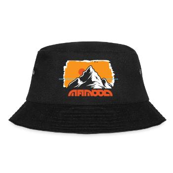 outddor horizont hinter dem Berg - Bucket Hat - Schwarz - Vorne - Lela (165cm)