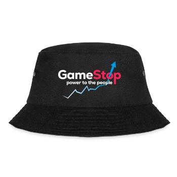Game Power-Grafik - Bucket Hat - Schwarz - Vorne - Lela (165cm)