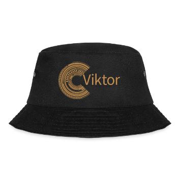 Für Viktor - Bucket Hat - Schwarz - Vorne - Lela (165cm)