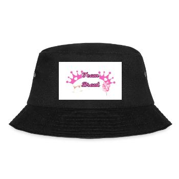 Team Bride - Bucket Hat - Schwarz - Vorne - Lela (165cm)