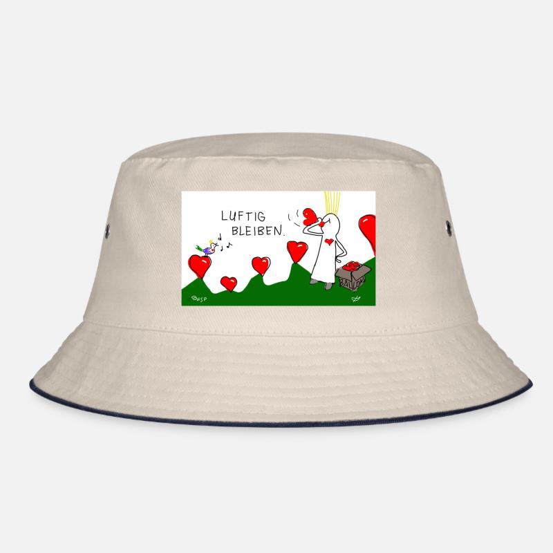 Luftig bleiben. Bucket Hat