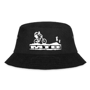MTB Bike - Bucket Hat - Schwarz - Vorne - Lela (165cm)
