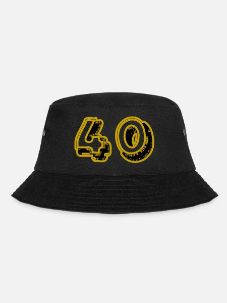 40. 40 ANS. 40e ANNIVERSAIRE. ANNIVERSAIRE 40 ANS. - Bob - noir