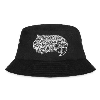Parrot, Animal, Bird, Zoo, Africa, Tropical, Jungle - Bucket Hat - black - Front - Lela (165cm)