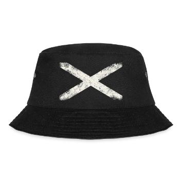 Scottish Cross - Bucket Hat - black - Front - Lela (165cm)