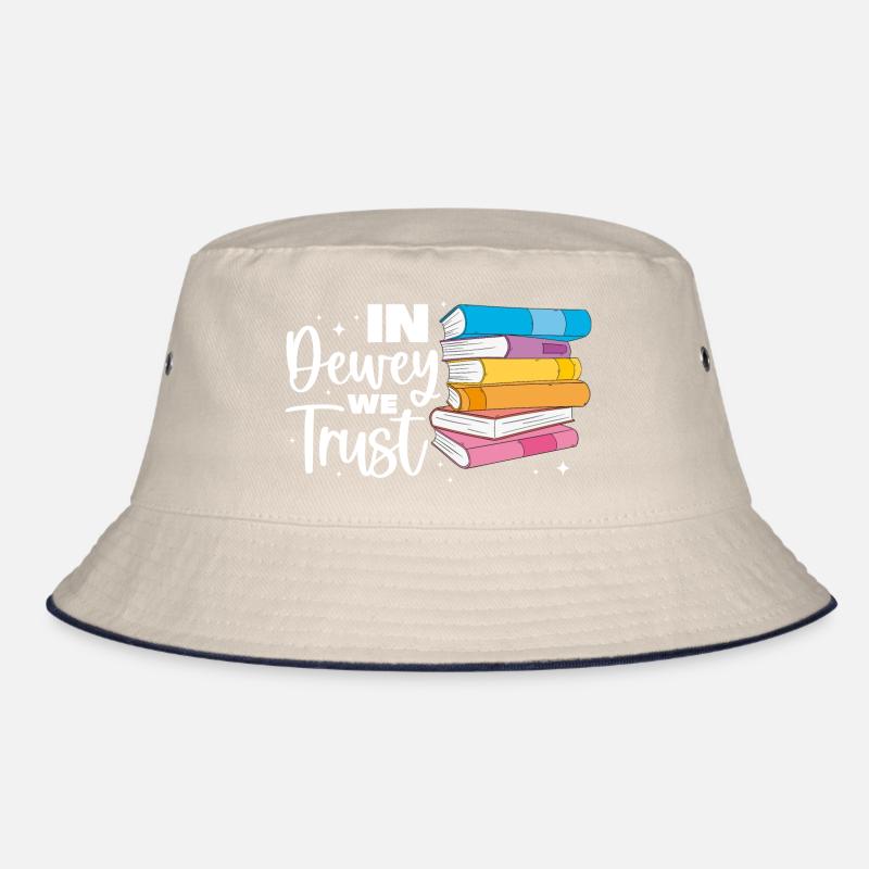 In Dewey We trust Library assistant Bucket Hat