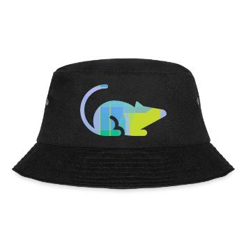 Maus - Bucket Hat - Schwarz - Vorne - Lela (165cm)