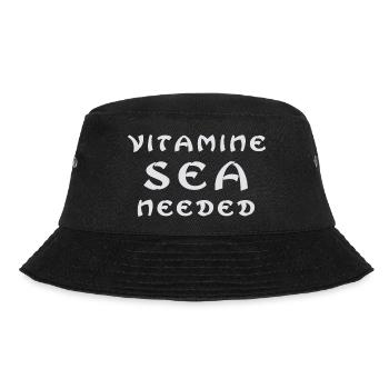 Vitamin Sea - Bucket Hat - Schwarz - Vorne - Lela (165cm)