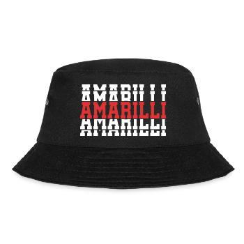 t-shirt amarilli t-shirt gift stacked text - Bucket Hat - black - Front - Lela (165cm)
