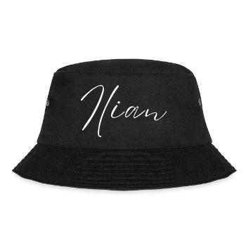 Ilian Name T-Shirt Gift for Men - Bucket Hat - black - Front - Lela (165cm)