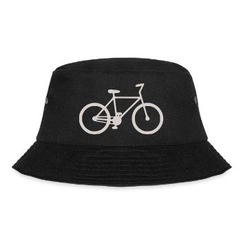 FAHRRAD - Bucket Hat - Schwarz - Vorne - Lela (165cm)