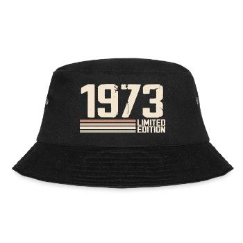 1973 Vintage 1973 Birthday 1973 Retro 1973 - Bucket Hat - black - Front - Lela (165cm)