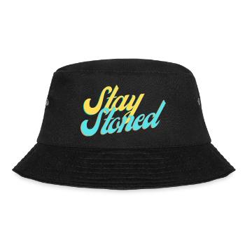 Stay Stoned - Bucket Hat - Schwarz - Vorne - Lela (165cm)