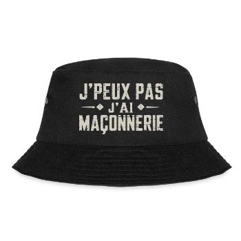 J peux pas j ai Maçonnerie - Bob - noir - Devant - Lela (165cm)
