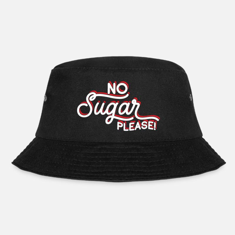 Anti-Sügar Flashing Passion Message - Bucket Hat - black