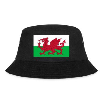 Wales - Bucket Hat - black - Front - Lela (165cm)
