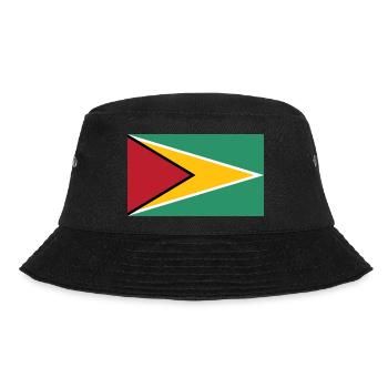Guyana - Bucket Hat - Schwarz - Vorne - Lela (165cm)