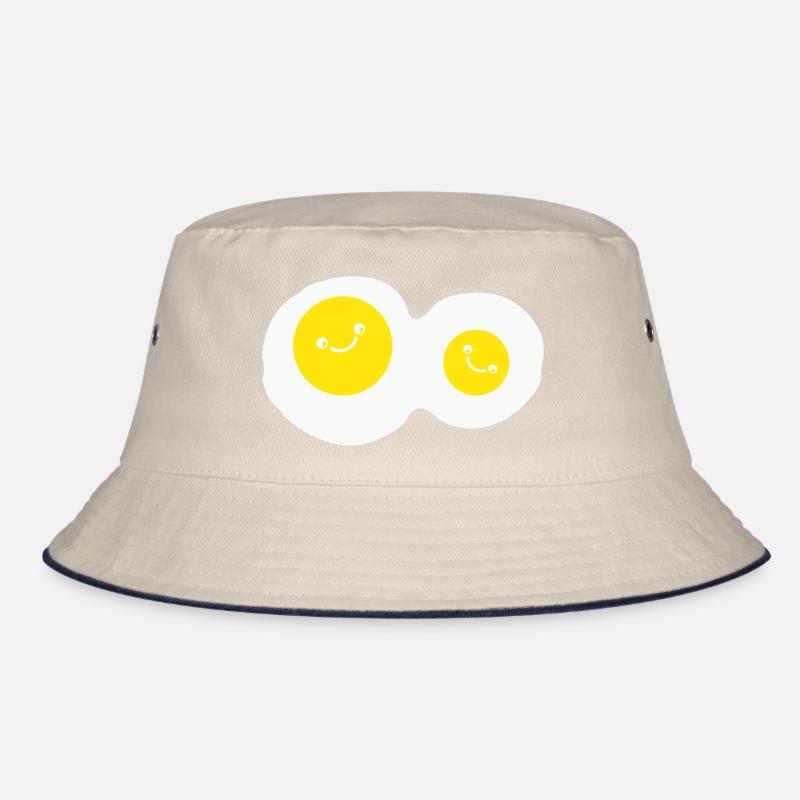 spiegeleier smile Bucket Hat