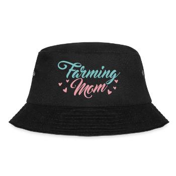 Bäuerin Mama - Bucket Hat - Schwarz - Vorne - Lela (165cm)