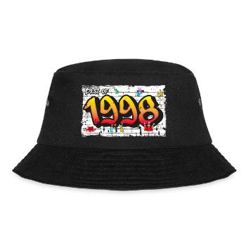 Bold 1998 Graffiti – 27 Years of Street Edge - Bucket Hat - black - Front - Lela (165cm)