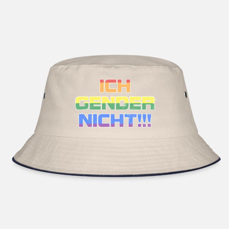 Ich gender nicht Bucket Hat