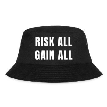 Risk All Gain All Success Power Ambition Mindset - Bob - noir - Devant - Lela (165cm)