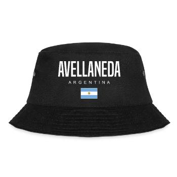 Avellaneda Argentina Argentinian - Bucket Hat - black - Front - Lela (165cm)