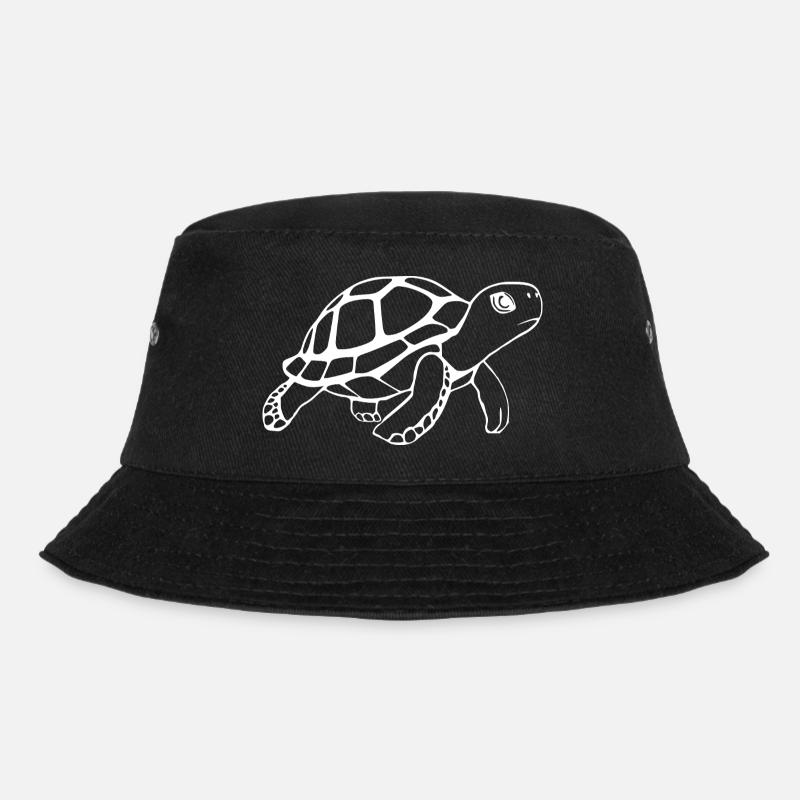 Schildkröten Schildkröten - Bucket Hat - Schwarz