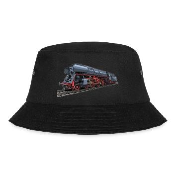 Locomotive à vapeur au look rétro 01 519 - Bob - noir - Devant - Lela (165cm)