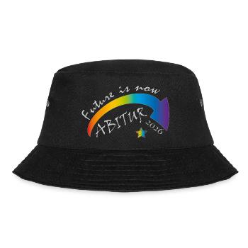 Zukunft Jetzt Abitur 2026 - Bucket Hat - Schwarz - Vorne - Lela (165cm)