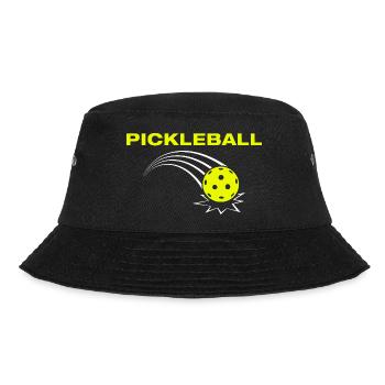 Pickleball lustiges Pickleball Spieler - Bucket Hat - Schwarz - Vorne - Lela (165cm)