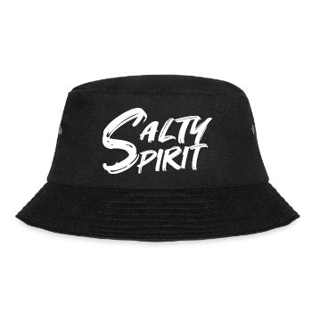 Salty Spirit Funny Sarcastic Quote Sarcasm Humor - Bucket Hat - black - Front - Lela (165cm)