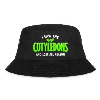 Cotylédons vus | Humour sur les micro-pousses - Bob - noir - Devant - Lela (165cm)