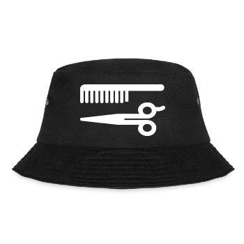 hairdresser - Bucket Hat - black - Front - Lela (165cm)