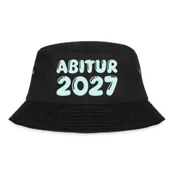 abitur_2027 - Bucket Hat - Schwarz - Vorne - Lela (165cm)
