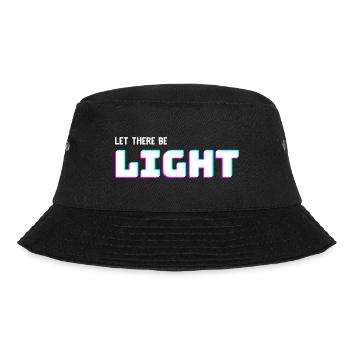 Let there be Light - Bucket Hat - Schwarz - Vorne - Lela (165cm)
