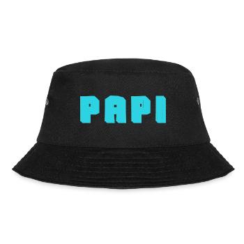 PAPY. FÊTE DES PÈRES. BONNE FÊTE PAPY. JE T'AIME. - Bob - noir - Devant - Lela (165cm)
