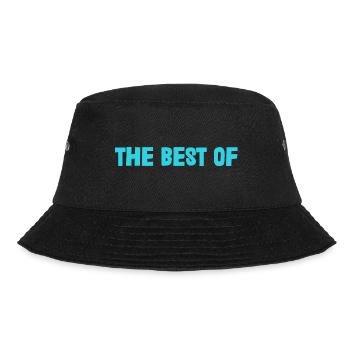 OMA. MUTTERTAG. ALLES GUTE ZUM OMA-TAG. ICH LIEBE DICH - Bucket Hat - Schwarz - Vorne - Lela (165cm)