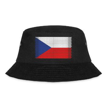 heart czech czech prague czech praha - Bucket Hat - black - Front - Lela (165cm)
