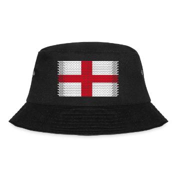 herz england london love english engländer flavour - Bucket Hat - Schwarz - Vorne - Lela (165cm)
