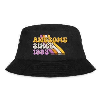 Great since 1993 Retro Vintage Birthday - Bucket Hat - black - Front - Lela (165cm)