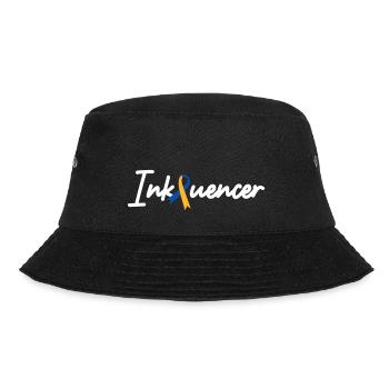 Inkluencer Inklusion Down Syndrom - Bucket Hat - Schwarz - Vorne - Lela (165cm)
