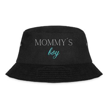 Mommy's boy | Son Gift - Bucket Hat - black - Front - Lela (165cm)