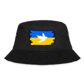 Ukraine - Bucket Hat - Schwarz - Vorne - Lela (165cm)