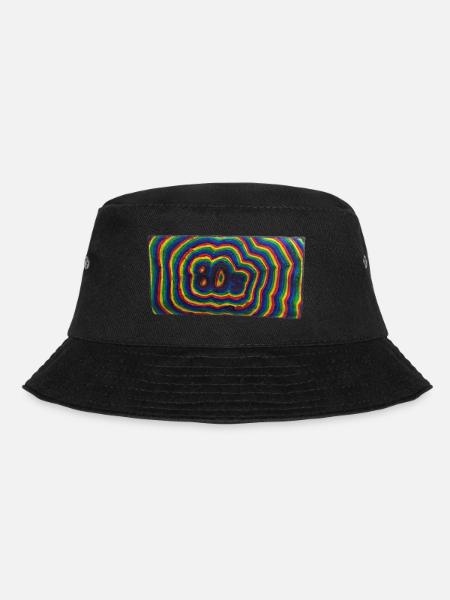 Prid 80's - Bucket Hat - Schwarz