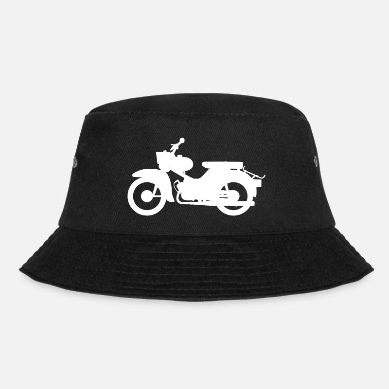 Simson Star Silhouette - Bucket Hat - Schwarz