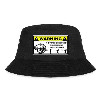 Turbo Warning - Bucket Hat - black - Front - Lela (165cm)