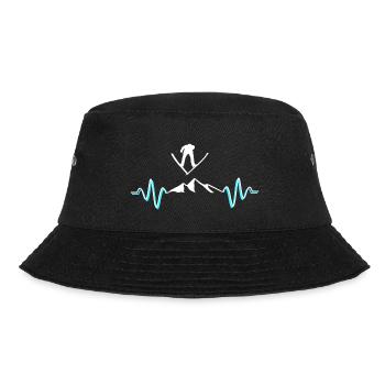 skispringen - Bucket Hat - Schwarz - Vorne - Lela (165cm)