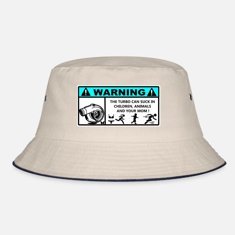 Danger Turbo Aufkleber Bucket Hat
